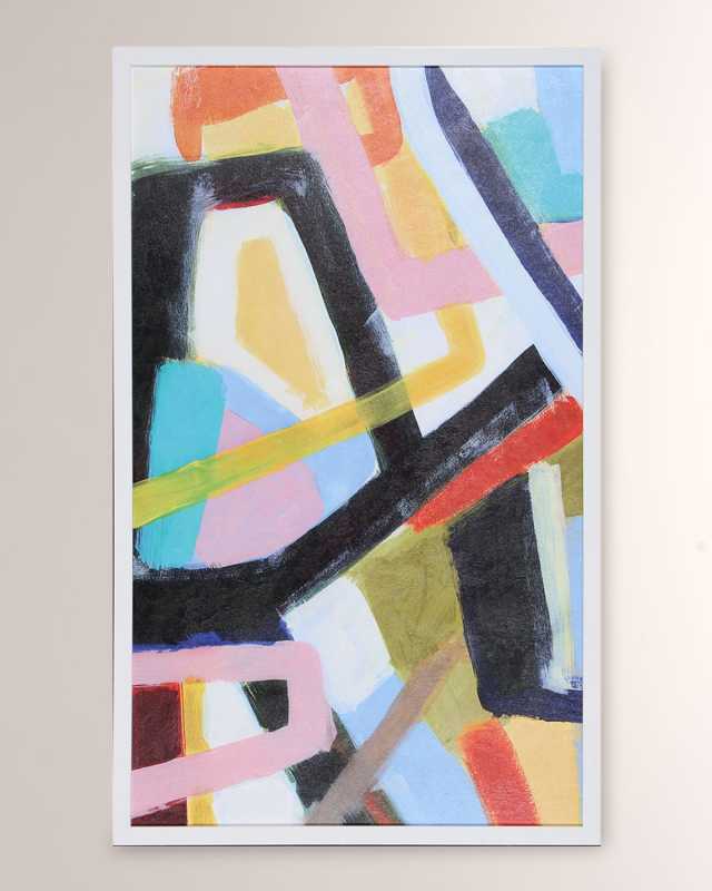 "Obstacles" Framed Giclee